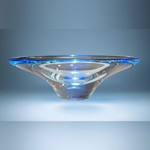 Waterford Evolution Blue Crystal Bowl